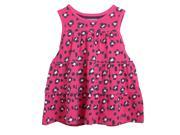 Hannah Animal Print Jersey Dress for 4 5 years Girls Pink Color