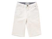 Billie White Denim Cropped Pants for 2 3 years Girls White Color