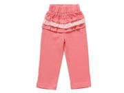 Yasmin Pink Frill Bottom Legging for 0 3 Months Baby Pink Color