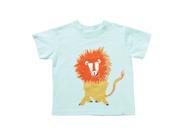 Hunter Lion Applique Tee for 10 years Boys Blue Color