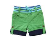 James Green Roll Up Short for Newborn Baby Green Color