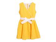 Willow Borderie Anglaise Dress for 18 24 Months Girls Yellow Color