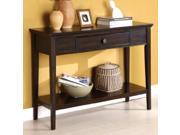 Carly console table with drawer