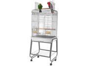 22 x18 Play Top Cage with Removable Stand 702 Black