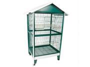 Large Pitched Roof Aviary 32 x28 x72 100B 1