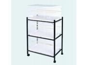 3 Tier Stand for 503 Cages 503 Stand 3 White