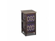 Friars Two Drawer Accent Table by Panama Jack
