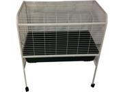 Deluxe Rabbit Cage Stand 40 x 39.5 x 23 RB100P Red