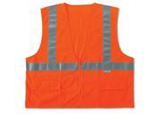 8225Z 4XL 5XL Orange Class 2 Standard Vest