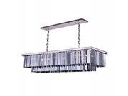 1202 Sydney Collection Pendent lamp D 14 H 18 Lt Polished nickel Finish Royal Cut Silver Shade Crystals