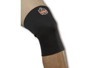 600 M Black Single Layer Neoprene Knee Sleeve