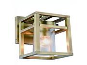 Bianca Collection Wall Sconce W 5 H 10 E 7.5 Lt 1 Burnished Brass Finish