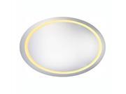 LED Electric Mirror Round D42 Inches Dimmable 3000K