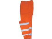 8915 L Orange Class E Rain Pants