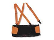 100HV XL Orange Economy Hi Vis Back Support