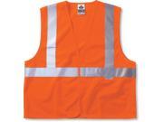 8225HL S M Orange Class 2 Standard Vest