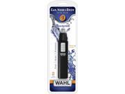 WAHL 5567 500 BLK TRIMMER EAR NOSE BROW WET DRY STAINLESS