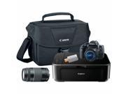 EOS Rebel T6i 2 lens with card case printer