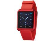 ACCELLORIZE 33126 RED BLUETOOTH SMART WATCH WITH PEDOMETER