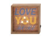 Wd Led Wall Sign 8 Inches Width 8 Inches Height