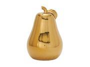 Ceramic Gold Pear 12 Inches Width 16 Inches Height