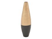 Lacquer Bamboo Vase 8 Inches Diameter 26 Inches Height