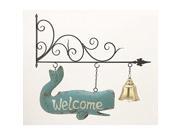 Mtl Wall Welcome Sign 39 Inches Width 35 Inches Height