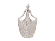 Cer Silver Figure 10 Inches Width 17 Inches Height