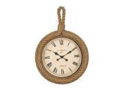 Wd Rope Wall Clock 19 Inches Width 27 Inches Height
