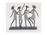 Ps Ladies Sculpture 15 Inches Width 13 Inches Height