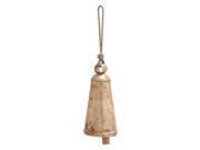 Mtl Long Gold Bell 8 Inches Width 30 Inches Height