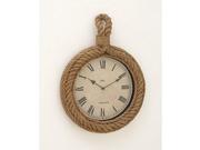 Wd Rope Wall Clock 17 Inches Width 23 Inches Height