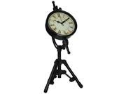 Metal Clock 14 Inches Height 7 Inches Width