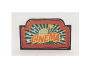 Mtl Neon Cinema Sign 26 Inches Width 16 Inches Height