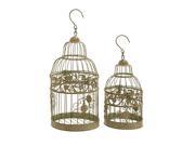 Mtl Bird Cages Set Of 2 14 Inches 11 Inches Height