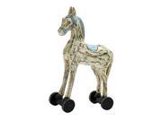 Wd Rolling Horse 14 Inches Width 22 Inches Height
