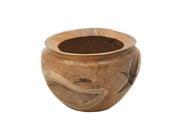 Teak Bowl 13 Inches Diameter 9 Inches Height