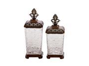 Ps Gls Jar Set Of 2 13 Inches 12 Inches Height