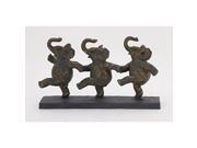 Ps Elephant Dancing 16 Inches Width 9 Inches Height