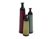 Mtl Vase Set Of 3 32 Inches 27 Inches 22 Inches Height