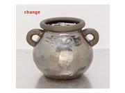 Cer Metallic Pot 14 Inches Width 10 Inches Height