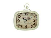 Metal Wall Clock 22 Inches Width 23 Inches Height
