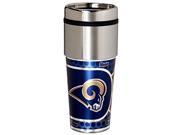 16 oz. Stainless Steel Travel Tumbler Metallic Graphics