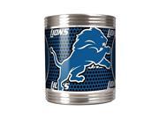 Stainless Steel Can Holder with Metallic Graphics