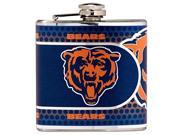 Stainless Steel 6 oz. Flask with Metallic Graphics