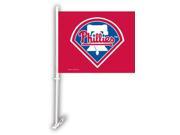 Car Flag W Wall Brackett