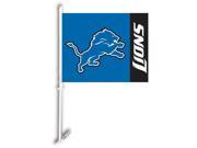 Car Flag W Wall Brackett