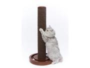 Merry Products TOY0011721800 Cat Scratching Post with Round Ball Toy Base