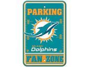 Plastic Parking Sign Fan Zone