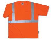 Class 2 Reflective T Shirt 3XLarge Orange